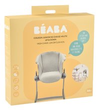 Pro miminka - Textilní vložka Junior Up & Down High Chair Beaba k dřevěné jídelní židli šedá od 36 měsíců_8