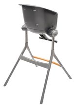 Pro miminka - Jídelní židle ze dřeva Up & Down High Chair Beaba polohovatelná do 6 výšek šedá od 6–36 měsíců_25