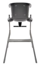 Pro miminka - Jídelní židle ze dřeva Up & Down High Chair Beaba polohovatelná do 6 výšek šedá od 6–36 měsíců_26