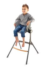 Für Babys - Esszimmerstuhl aus Holz Up & Down High Chair Beaba 6-fach höhenverstellbar grau von 6-36 Monaten BE915043_31