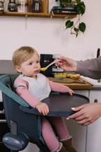 Za dojenčke - Stolček za hranjenje iz lesa Up & Down High Chair Beaba nastavljiv na 6 višin siv od 6-36 mes_37