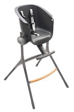 Pour bébés - Chaise haute en bois Up & Down High Chair Beaba Réglable en 6 hauteurs gris de 6 à 36 mois_5