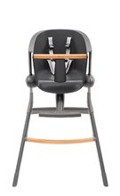 Pre bábätká - Jedálenská stolička z dreva Up & Down High Chair Beaba polohovatelná do 6 výšok sivá od 6-36 mes_8