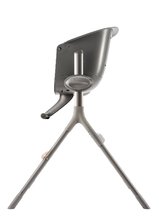 Pour bébés - Chaise haute en bois Up & Down High Chair Beaba Réglable en 6 hauteurs gris de 6 à 36 mois_17