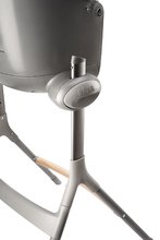 Pour bébés - Chaise haute en bois Up & Down High Chair Beaba Réglable en 6 hauteurs gris de 6 à 36 mois_23