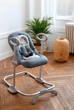 Babybetten - Verstellbare Kinderliege Up & Down Bouncer IV Beaba Cosy Mineral 4 Höhen und 3 Positionen grau ab 0 Monaten BE915044_1