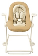 Babybetten - Positionierbares Babybett Up & Down Bouncer IV Beaba Cognac 4 Höhen und 3 Positionen braun ab 0 Monaten_1