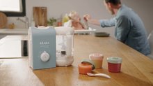 Pentru bebeluși - Aparat de gătit pe aburi și mixer Beaba Babycook® Express Baltic Blue albastru_12