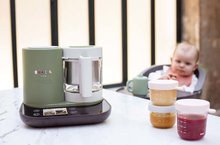 Pentola a vapore con frullatore - Cuocipappa per neonati a vapore e mixer  Beaba Babycook Smart® Grey Green verde-nero_15