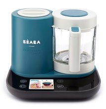 Pentola a vapore con frullatore - Cuocipappa per neonati a vapore e mixer  Beaba Babycook Smart® Peacock Blue blu-nero_1