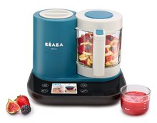 Pentola a vapore con frullatore - Cuocipappa per neonati a vapore e mixer  Beaba Babycook Smart® Peacock Blue blu-nero_2