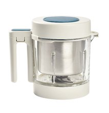 Aparat de gătit pe aburi cu mixer - Aparat de gătit pe aburi și mixer Beaba Babycook® Smart Peacock Blue albastru-negru_2