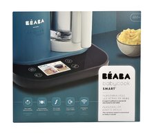 Cuiseur vapeur avec mixeur - Bouilloire et mélangeur Beaba Babycook Smart® Bleu Paon Noir et Bleu_8