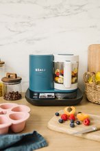 Pentola a vapore con frullatore - Cuocipappa per neonati a vapore e mixer  Beaba Babycook Smart® Peacock Blue blu-nero_13