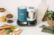 Parní hrnec s mixérem - Parní vařič a mixér Beaba Babycook Smart® Peacock Blue modro-černý_15