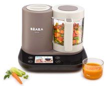 Pentola a vapore con frullatore - Cuocipappa per neonati a vapore e mixer  Beaba Babycook Smart® Dove Grey marrone-nero_3