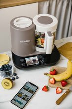 Pároló és turmixgépek - Ételpároló és turmixgép Beaba Babycook® Smart Dove Grey barna-fekete_16