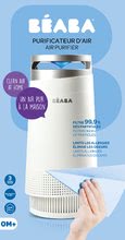 Pročišćivači i ovlaživači zraka - Pročišćivač zraka Air Purifier Beaba ultratihi filter s 3 stupnja s 99.9 % učinkovitosti od 0 mjeseci_8