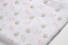 Plienky - Textilné plienky z bavlneného mušelínu Cotton Muslin Cloths Beaba Cygne sada 3 kusov 70*70 cm od 0 mes ružové_1