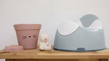 Pots et réducteurs de toilettes - Pot de chambre pour enfants Beaba Entraîneur de pot lumineux Mist ergonomique gris à partir de 18 mois_3