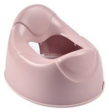 Nočníky a redukce na toaletu - Nočník pro děti Beaba Training Potty Old Pink ergonomický růžový od 18 měs_1