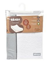 Fasciatoi e tappetini cambio pannolino - Fodera per fasciatoio Sofalange Beaba grigio con bordo 100% cotone organico da 0-36 mesi_2