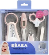 Otroška kozmetika - Toaletne potrebščine za dojenčka Hanging Toiletry Pouch Beaba v viseči torbici z 9 dodatki rožnata_3