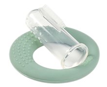 Otroška kozmetika - Toaletne potrebščine za dojenčka Hanging Toiletry Pouch Beaba Sage Green v viseči torbici z 9 dodatki zelena od 0 mes_12