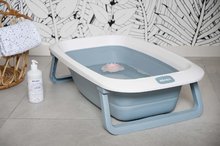 Vasche da bagno per neonati - Vaschetta da bagno Easy Pop Camélé'O Bath Beaba Baltic Blue pieghevole blu da 0 mesi BE920403_2