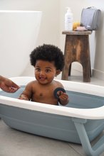 Cădiță baie bebeluși  - Cădiță Easy Pop Camélé'O Bath Beaba Baltic Blue albastră de la 0 luni_10