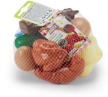 Játékkonyha kiegészítők és edények - Élelmiszerek hálóban Food Net Écoiffier gyümölcsök zöldségek édességek sütik élelmiszerek játékkonyhába 18 hó-tól_1