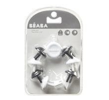 Bezpečnostné zábrany - Ochrana elektrických zásuviek Beaba Home Design 8ks a 1 kľúč biele a čierne od 0 mesiacov_1