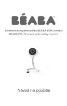 Elektronické opatrovateľky - Elektronická opatrovateľka Video Baby Monitor Beaba ZEN Connect s napojením na mobil (Android a IOS) s infračerveným nočným videním od 0 mes_7