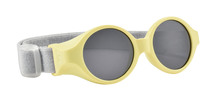 Slnečné okuliare pre novorodencov Beaba Clip strap Tender Yellow UV4 od 0-9 mesiacov žlté