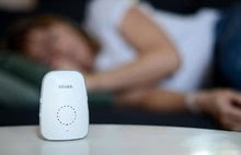 Elektronické opatrovateľky - Elektronická opatrovateľka Audio Baby Monitor Simply Zen connect Beaba prenosná s bezvlnovou nočnou technológiou s jemným svetlom_10