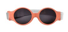 Slnečné okuliare - Slnečné okuliare pre novorodencov Beaba Clip strap Grapefruit UV4 od 0-9 mesiacov oranžové_0