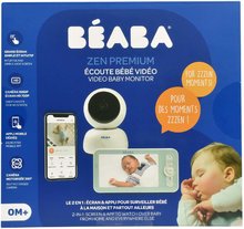 Legkisebbeknek - Elektronikus bébiőr Video Baby Monitor Zen Premium Beaba 2in1 360 fokos forgással 1080 FULL HD infravörös éjszakai látás BE930330_21