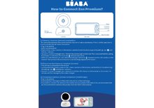 Zabawki dla niemowląt  - Elektroniczny nianio Video Baby Monitor Zen Premium Beaba 2v1 z 360-stopniową rotacją 1080 FULL HD z widzeniem podczerwienią w nocy_19