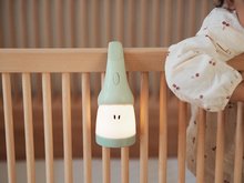 Za dojenčke - Otroška lučka za posteljico Pixie Torch 2in1 Beaba Sage Green prenosljiva zelena od 0 mes_1