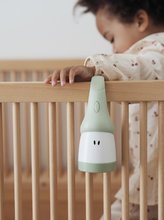 Igračke za bebe - Dječja svjetiljka za krevetić Pixie Torch 2in1 Beaba Sage Green prenosiva zelena od 0 mjes_5