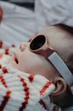 Sluneční brýle - Sluneční brýle pro novorozence Beaba Glee Terracotta UV4 růžové od 0–9 měsíců_0