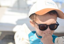 Okulary przeciwsłoneczne - Okulary przeciwsłoneczne dla dzieci Beaba Delight Dark Tortoise, brązowe, od 9-24 miesiąca życia_1