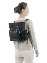 Přebalovací tašky ke kočárkům - Přebalovací taška ke kočárku Kyoto Beaba černá/růžovozlatá_1