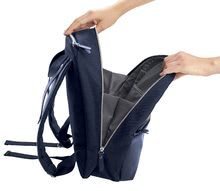 Přebalovací tašky ke kočárkům - Přebalovací taška ke kočárku San Francisco Beaba batoh modrý s hadím vzorem_1