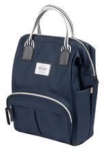 Prebaľovacie tašky ku kočíkom - Prebaľovacia taška Beaba Wellington Changing Bag Blue Marine_4