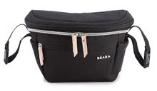 Přebalovací tašky ke kočárkům - Přebalovací taška jako pásek Biarritz Changing Black Bag Beaba ledvinka na kočárek a kolo 3–11 litrů objem_12
