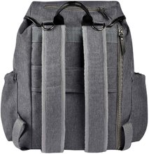 Prebaľovacie tašky ku kočíkom - Prebaľovacia taška ako batoh Vancouver Backpack Dark Grey Beaba s doplnkami 22 l objem 42 cm šedá_1