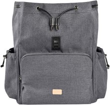 Prebaľovacie tašky ku kočíkom - Prebaľovacia taška ako batoh Vancouver Backpack Dark Grey Beaba s doplnkami 22 l objem 42 cm šedá_11