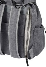 Prebaľovacie tašky ku kočíkom - Prebaľovacia taška ako batoh Vancouver Backpack Dark Grey Beaba s doplnkami 22 l objem 42 cm šedá_12