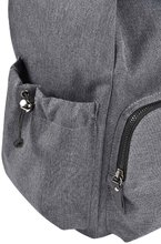 Prebaľovacie tašky ku kočíkom - Prebaľovacia taška ako batoh Vancouver Backpack Dark Grey Beaba s doplnkami 22 l objem 42 cm šedá_13